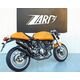 Zard / ザードマフラー N.2 ブラックステンレススチール レーシング スリップオン DUCATI SPORT 1000 & PAUL SMART (2005-2007) | ZD019SSR