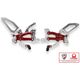 CNC Racing / シーエヌシーレーシング Adjustable rearsets Ducati Streetfighter V4 - Pramac Racing limited Edition, Black | PE409BPR