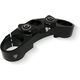 CNC Racing / シーエヌシーレーシング Triple clamps Ducati Monster - Top yoke, Black | PST11B