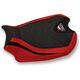 CNC Racing / シーエヌシーレーシング Seat cover Ducati Panigale V4, Black/Red | SLD01BR