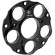 CNC Racing / シーエヌシーレーシング Cush Drive Hub Flange Ducati, ブラック | FC212B