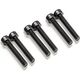 CNC Racing / シーエヌシーレーシング フューエルタンクキャップ Screws Kit Ducati, ブラック | KV356B