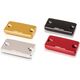 CNC Racing / シーエヌシーレーシング Front Brake Or Clutch Fluid Reservoir Cap - Streaks, ブラック | TF882B