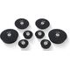 CNC Racing / シーエヌシーレーシング Frame Cap Sets Ducati Multistrada 1200, ブラック | TT311B