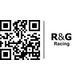 R&G（アールアンドジー） リアフットレストプレート LHS ブラック MT-25(15-) | BLP0049BK