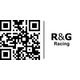 R&G（アールアンドジー） リアフットレストプレート ブラック SV650(16-) | BLP0058BK