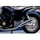 Marving / マービング デュアルマフラー Cylindrical &Oslash; 110 クロム - EU公道走行認可 Yamaha FZX 750 PHASER (87-) | Y/2087/BC