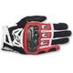 Alpinestars / アルパインスターズ SMX-2 AIR カーボン V2 パフォーマンス レザー グローブ ブラック/RED/ホワイト | 3567717-132