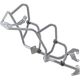Altrider / アルトライダー Upper Crash Bars with Mesh Headlight Guard for Honda CRF1100L Africa Twin ADV Sports (with installation bracket) - Silver | AS20-0-1411