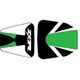 Bagster / バグスター シートカバー ZX 7 R/2002/グリーン/ブラック/ホワイト/ホワイト レター（文字） | 2048M