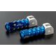 ABM / エービーエム Replacement rests rGrip SU 10 - pillion rider, クランプカラー: ブラック, レストカラー: レッド | 100188-F15-F17