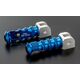 ABM / エービーエム Replacement rests rGrip YA 8 - pillion rider, クランプカラー: ブラック, レストカラー: ゴールド | 100199-F15-F12