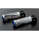 ABM / エービーエム Replacement rests rGripEvo YA 8 - pillion rider, クランプカラー: シルバー, レストボディーカラー: シルバー, カバーカラー: シルバー | 106523-F11-F11-F11