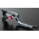 ABM / エービーエム ブレーキレバー syntoEvo complete BKH2, レバーカラー: シルバー, アジャスターカラー: レッド | 100921-H11-V17