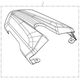 TRIUMPH / トライアンフ Seat Cowl Kit | A9708271-MS