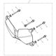 TRIUMPH / トライアンフ Spacer Headlight Guard TRIUMPH / トライアンフ Genuine Part | A9830014