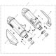 TRIUMPH / トライアンフ Heat Shield Carbon LHS | T2203441
