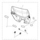 TRIUMPH / トライアンフ Visor, Flyscreen T2303459 | T2303459