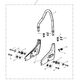 TRIUMPH / トライアンフ Passenger Backrest, Weldment T2305977 | T2305977