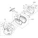 TRIUMPH / トライアンフ Base Assy Pannier LH | T2356837