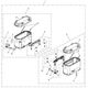 TRIUMPH / トライアンフ Mechanism Mounting RH | T9500552