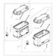 TRIUMPH / トライアンフ Latch Assy Pannier LH | T9500712