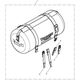 TRIUMPH / トライアンフ Strap Mounting Female 350mm | A9510112