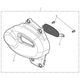TRIUMPH / トライアンフ Cover, Sprocket, Chrome T1262100 | T1262100