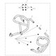 TRIUMPH / トライアンフ Engine Dresser Bar Centre SS | T9780070