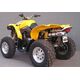 Marving マービングマフラー Single Small Oval Quad Atv Line アルミ （クワッド・4輪バイク）RENEGADE 800 2008> CAN AM Quad - | EU/ALO/B63