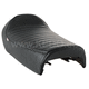 Kedo Seat 'Classic Racer', Black with Ribbed Seat Cover and Black Piping, including rear brackets. | 40592