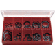 Kedo Circlip Set 7-30mm, 10 Sizes / 2 Shapes, 5 Pieces each | 40105