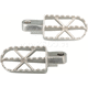 Kedo Toothed and Broadened Footpegs, stainless steel, size approx. 84x45mm, 1 pair | 30900