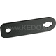 Kedo Replica horn bracket, stainless steel, black powder coated, suitable for horns with rubber bearing (see items 41549 (6V) respectively 41253/41013/41080 (12V).) | 50584