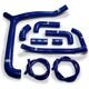サムコスポーツ / Samco Sport Honda VTR 1000 SP1 / SP2 2000 - 2006 9 ピース シリコンラジエーター クーラントホースキット | HON-36-BU