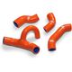 サムコスポーツ / Samco Sport KTM 450 EXC-F 2020 - 2021 4 ピース OEM リプレイスメント シリコンラジエーター クーラントホースキット | KTM-117-OR