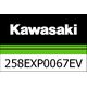 Kawasaki / カワサキ カーボン AKRA エグゾースト バルブ CV | 258EXP0067EVC