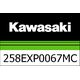 Kawasaki / カワサキ マフラー Cランプ EXH AKRAPOVIC | 258EXP0067MCT