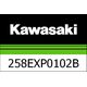 Kawasaki / カワサキ エグゾースト フル,TI. キャット EU5 | 258EXP0102B