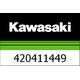 Kawasaki / カワサキ スプロケット-ハブ, 49T, AL (EU) | 420411449