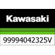 Kawasaki / カワサキ デコストライプ キット 25V ブルー | 99994042325V