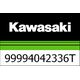 Kawasaki / カワサキ デコストライプ キット 36T カバート グリーン メタリック | 99994042336T