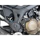 Powerbronze / パワーブロンズ サイドパネル  マットブラック HONDA CRF1000L アフリカツイン 16-19 (DCT モデル用) (フレームプロテクター) | 307-H102-070