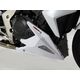 Powerbronze / パワーブロンズ ベリーパン ホワイト-シルバーメッシュ HONDA CB1000R, 08-17 | 320-H114-604