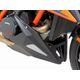 Powerbronze ベリーパン KTM 1290 SUPER DUKE R 20-21/ブラック-シルバーメッシュ | 320-KT109-603