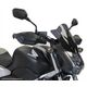 Powerbronze / パワーブロンズ エアフロースクリーン ソリッドブラック HONDA NC700S, 12-14 ,NC750S, 13-19 (NO GRAPHIC) (300 MM) | 400-H133-003