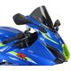 Powerbronze / パワーブロンズ エアフロースクリーン エレクトリックブルー SUZUKI GSXR1000, 17-19 (エキストラハイバブル) | 400-S137-009