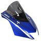 Powerbronze / パワーブロンズ エアフロースクリーン フロストサファイヤ ブルー YAMAHA YZF-R6, 17-19 (エキストラハイバブル) | 400-Y147-018