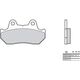 BREMBO / ブレンボ ブレーキパッド 07HO10LA シンタード・メタル | 07HO10LA
