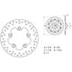 BREMBO / ブレンボ ORO (オーロ) ブレーキディスク ラウンドフィックス | 68B40726